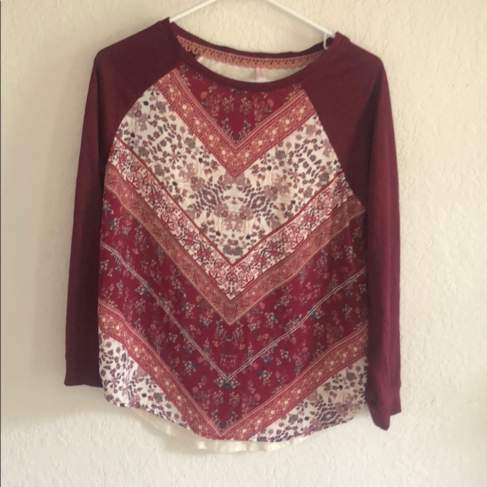 ❤️Floral Top🤎